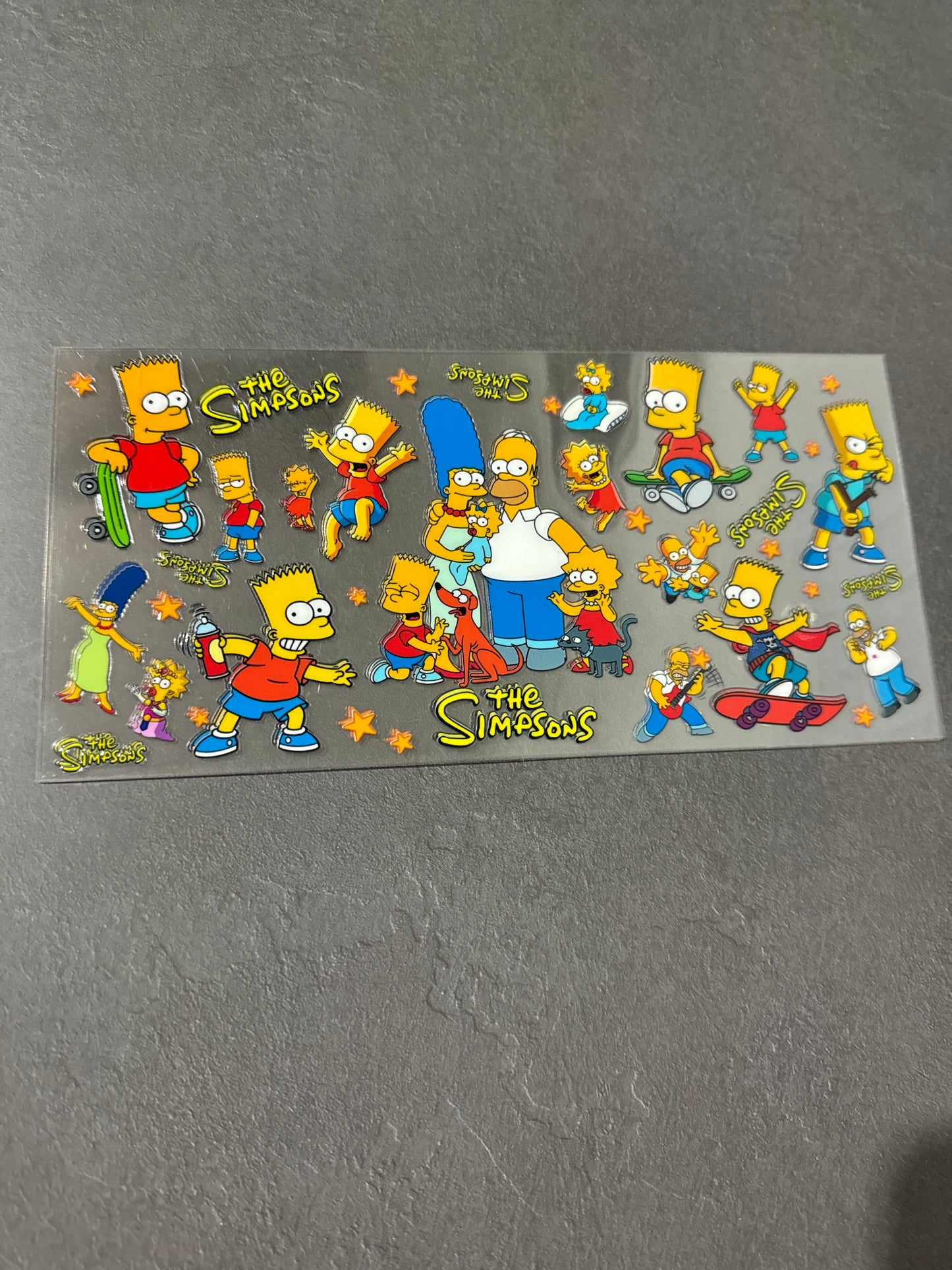 16 oz UVDTF -  Simpsons