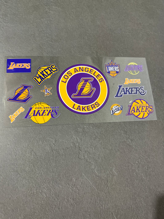 16 oz UVDTF -  Lakers Logos (NBL)