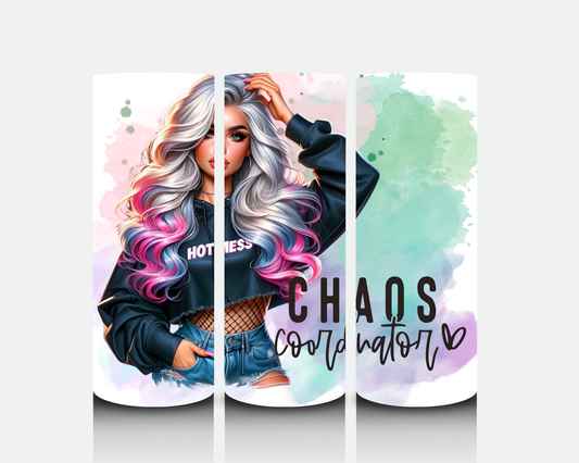 Chaos Coordinator 20oz Design