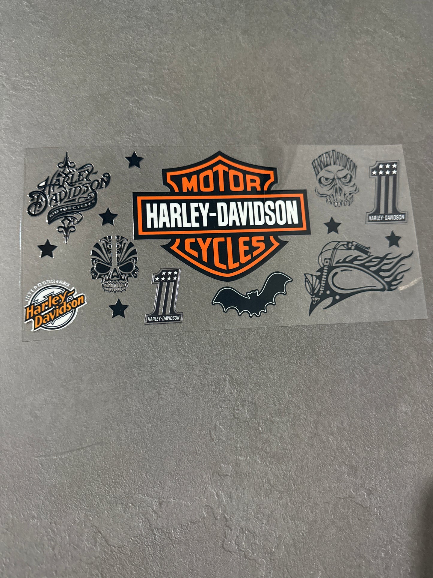 16 oz UVDTF - Harley Davidson 1