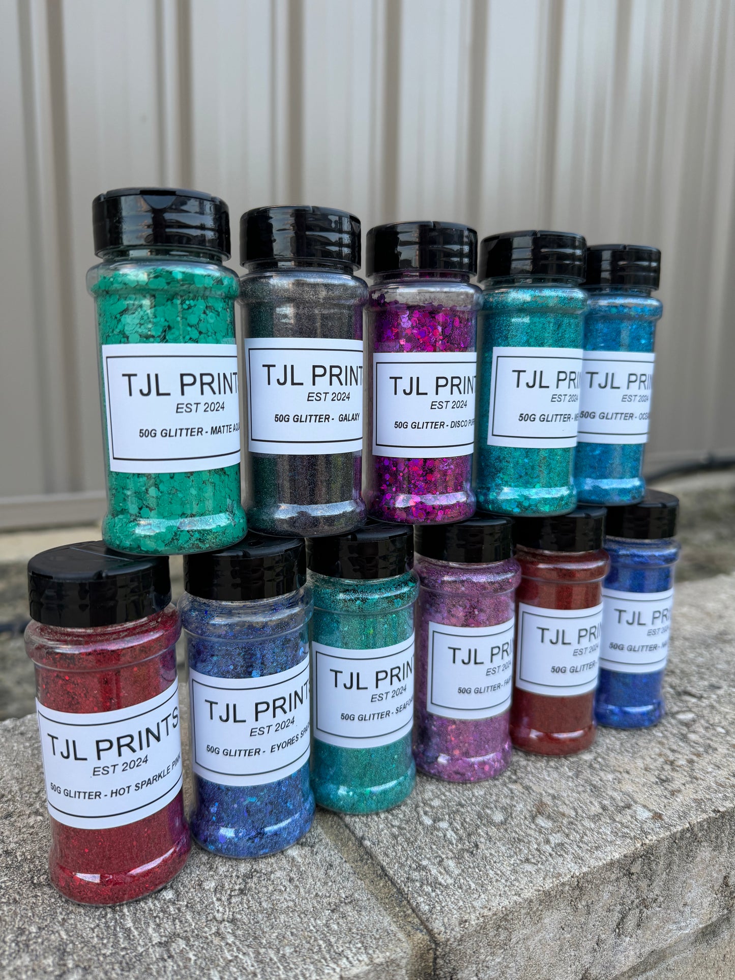 50g Glitter - Shaker bottles