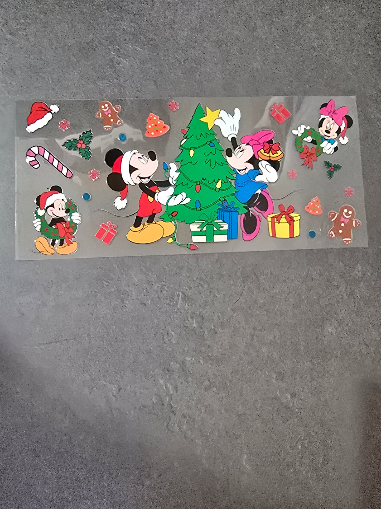 16 oz UVDTF - Mickey Minnie Christmas